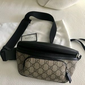 Authentic Gucci Canvas Fanny Pack